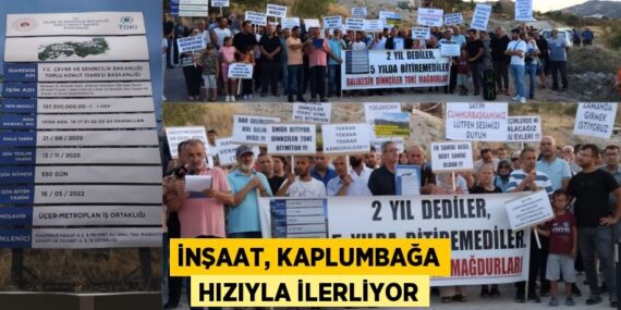 İnşaat, kaplumbağa hızıyla ilerliyor