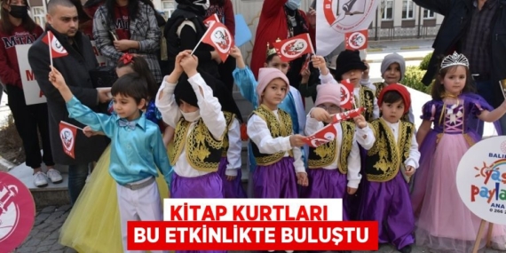 KİTAP KURTLARI  BU ETKİNLİKTE BULUŞTU