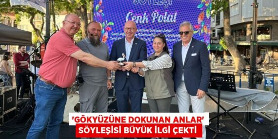 “GÖKYÜZÜNE DOKUNAN ANLAR” SÖYLEŞİSİ BÜYÜK İLGİ ÇEKTİ