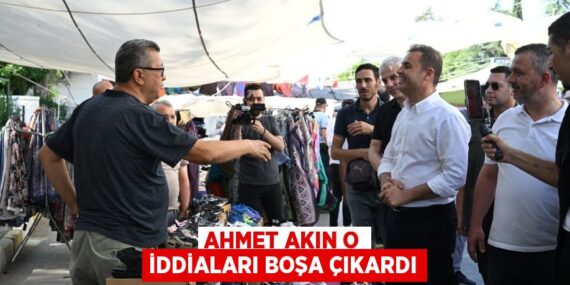 Ahmet Akın o iddiaları boşa çıkardı