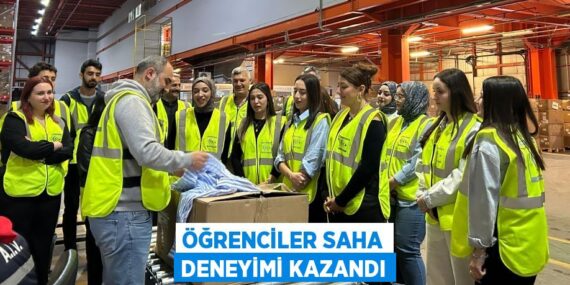 ÖĞRENCİLER SAHA DENEYİMİ KAZANDI