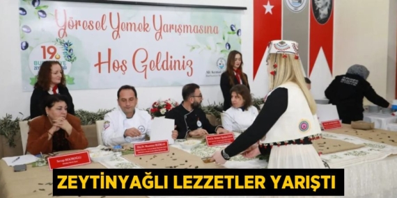 ZEYTİNYAĞLI LEZZETLER YARIŞTI