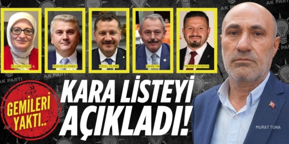 Gemileri yaktı..  Kara listeyi açıkladı!