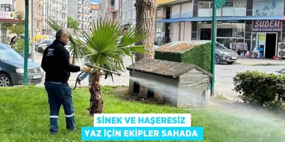 SİNEK VE HAŞERESİZ YAZ İÇİN EKİPLER SAHADA