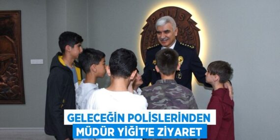 GELECEĞİN POLİSLERİNDEN MÜDÜR YİĞİT’E ZİYARET