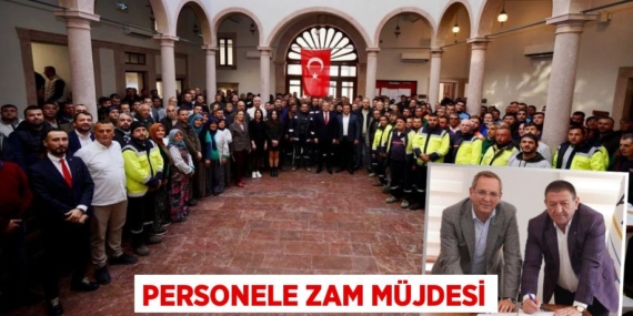 PERSONELE ZAM MÜJDESİ