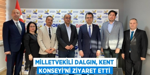 MİLLETVEKİLİ DALGIN, KENT KONSEYİ’Nİ ZİYARET ETTİ