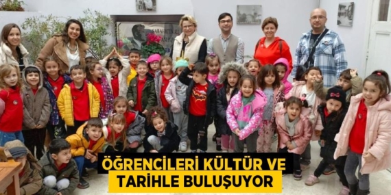 ÖĞRENCİLERİ KÜLTÜR VE  TARİHLE BULUŞUYOR