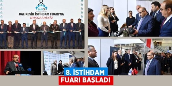 8. İSTİHDAM FUARI BAŞLADI