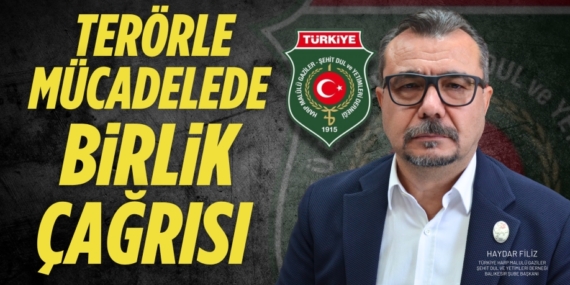 TERÖRLE MÜCADELEDE  BİRLİK ÇAĞRISI