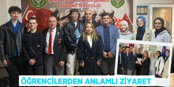 ÖĞRENCİLERDEN ANLAMLI ZİYARET