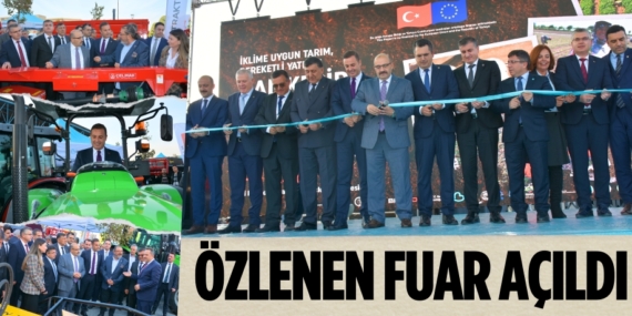 ÖZLENEN FUAR AÇILDI