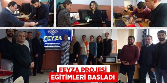 FEYZA PROJESİ EĞİTİMLERİ BAŞLADI
