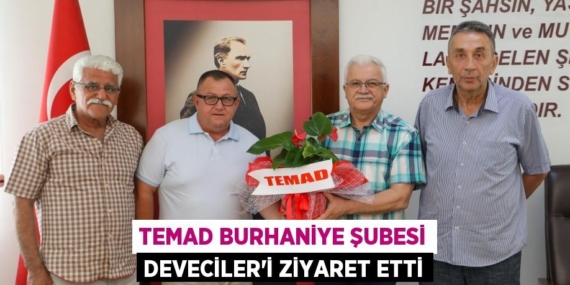 TEMAD BURHANİYE ŞUBESİ DEVECİLER’İ ZİYARET ETTİ