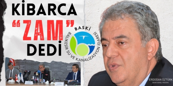 Kibarca “ZAM” dedi