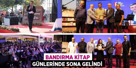 BANDIRMA KİTAP GÜNLERİNDE SONA GELİNDİ