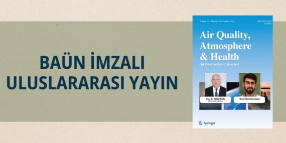 BAÜN İMZALI ULUSLARARASI YAYIN