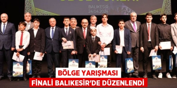 BÖLGE YARIŞMASI FİNALİ BALIKESİR’DE DÜZENLENDİ