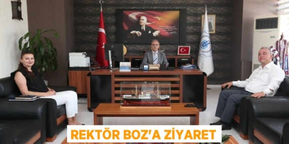 REKTÖR BOZ’A ZİYARET