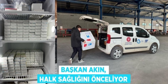 BAŞKAN AKIN, HALK SAĞLIĞINI ÖNCELİYOR