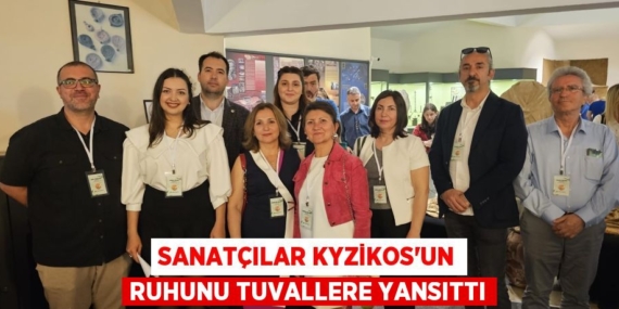 SANATÇILAR KYZİKOS’UN RUHUNU TUVALLERE YANSITTI