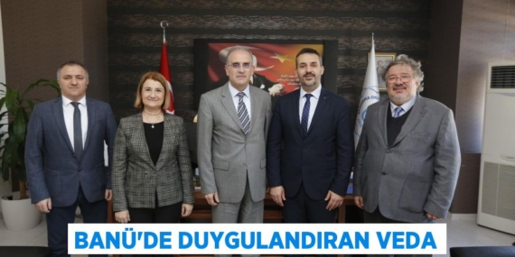 BANÜ’DE DUYGULANDIRAN VEDA