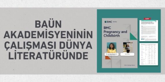 BAÜN AKADEMİSYENİNİN ÇALIŞMASI DÜNYA LİTERATÜRÜNDE