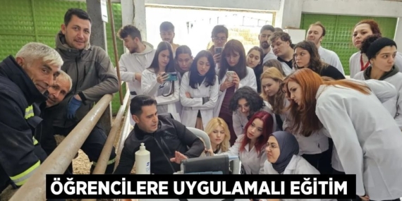 ÖĞRENCİLERE UYGULAMALI EĞİTİM