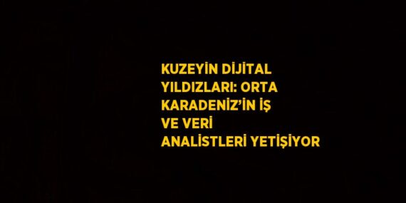 KUZEYİN DİJİTAL YILDIZLARI: ORTA KARADENİZ’İN İŞ VE VERİ ANALİSTLERİ YETİŞİYOR