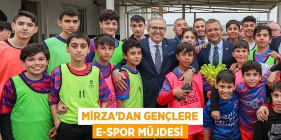 MİRZA’DAN GENÇLERE E-SPOR MÜJDESİ