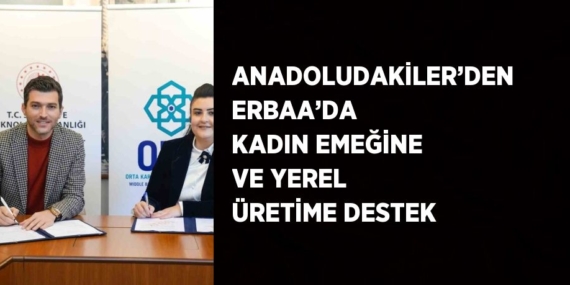 ANADOLUDAKİLER’DEN ERBAA’DA KADIN EMEĞİNE VE YEREL ÜRETİME DESTEK