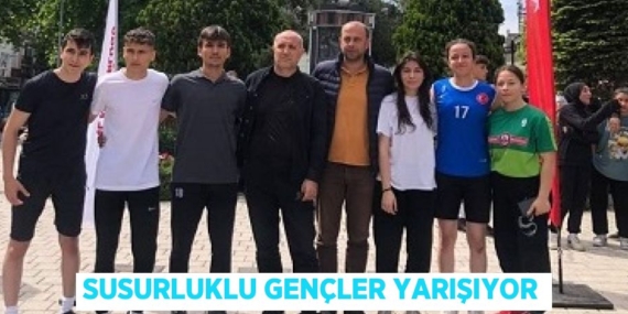 SUSURLUKLU GENÇLER YARIŞIYOR