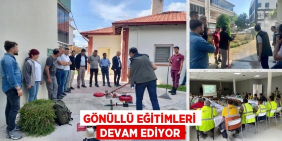 GÖNÜLLÜ EĞİTİMLERİ DEVAM EDİYOR