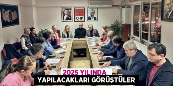 2025 YILINDA   YAPILACAKLARI GÖRÜŞTÜLER