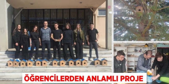 ÖĞRENCİLERDEN ANLAMLI PROJE