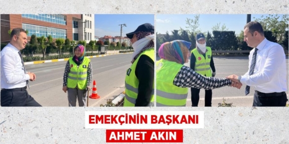 EMEKÇİNİN BAŞKANI AHMET AKIN