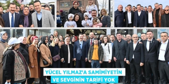 YÜCEL YILMAZ’A SAMİMİYETİN VE SEVGİNİN TARİFİ YOK
