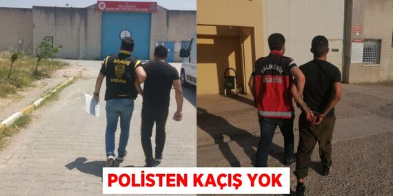 Polisten kaçış yok