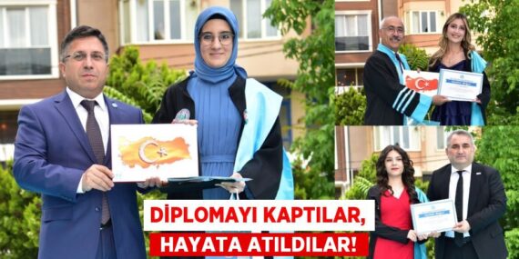 DİPLOMAYI KAPTILAR,  HAYATA ATILDILAR!