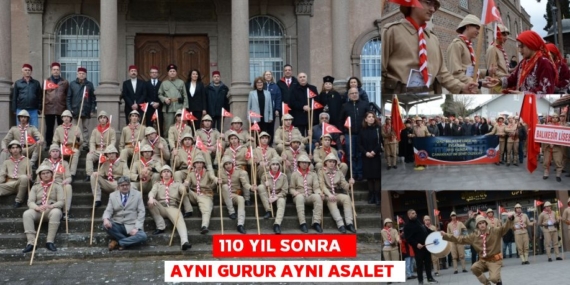 110 YIL SONRA  AYNI GURUR AYNI ASALET