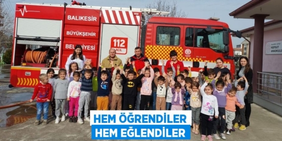 HEM ÖĞRENDİLER HEM EĞLENDİLER