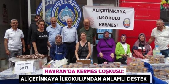 Havran’da Kermes Coşkusu: Aliçetinkaya İlkokulu’ndan Anlamlı Destek