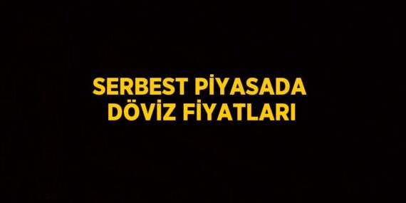 SERBEST PİYASADA DÖVİZ FİYATLARI