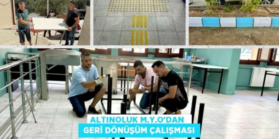 ALTINOLUK M.Y.O’DAN   GERİ DÖNÜŞÜM ÇALIŞMASI