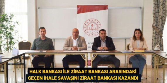 HALK BANKASI İLE ZİRAAT BANKASI ARASINDAKİ GEÇEN İHALE SAVAŞINI ZİRAAT BANKASI KAZANDI