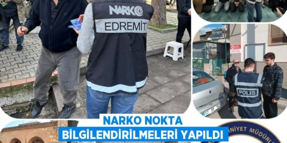 NARKO NOKTA BİLGİLENDİRİLMELERİ YAPILDI
