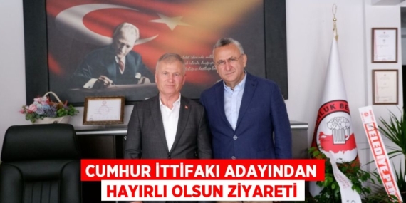 CUMHUR İTTİFAKI ADAYINDAN HAYIRLI OLSUN ZİYARETİ