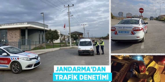 JANDARMA’DAN  TRAFİK DENETİMİ