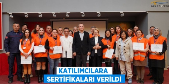 KATILIMCILARA   SERTİFİKALARI VERİLDİ