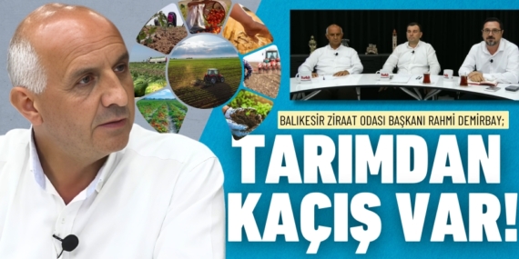 TARIMDAN KAÇIŞ VAR!